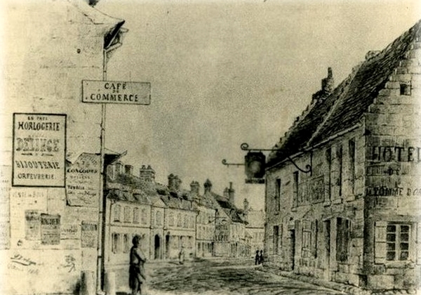 Les bâtiments de la vènerie des Orléans à Villers-Cotterêts - Don de A.-P. Baudesson à la Société de Vènerie